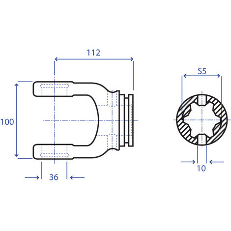 FORCELLA EST. SERIE 2500  S5